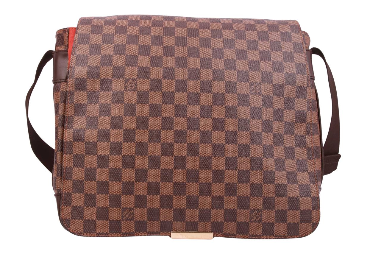 Louis Vuitton Bastille Messenger Bag Damier Ebene Canvas