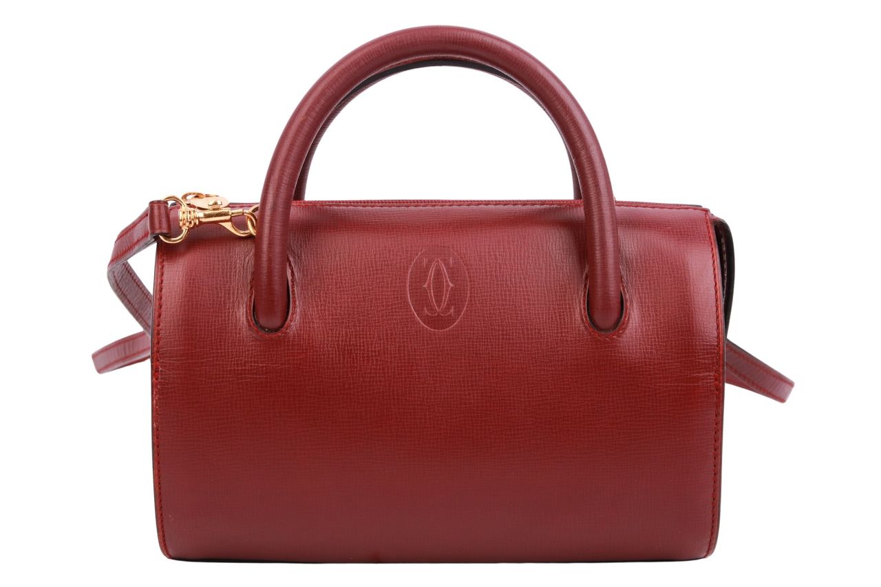 Cartier Mini Schultertasche Rot