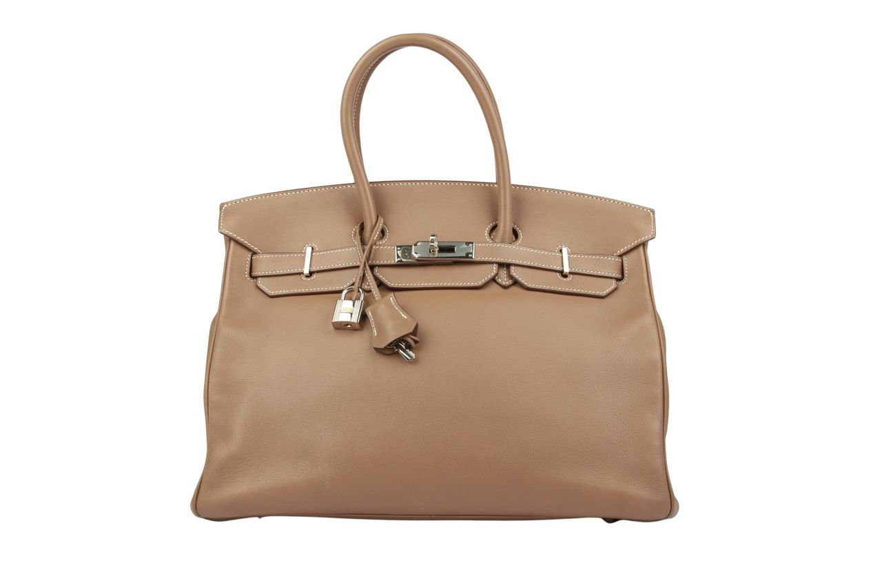 Hermès Birkin 35 Etoupe Swift