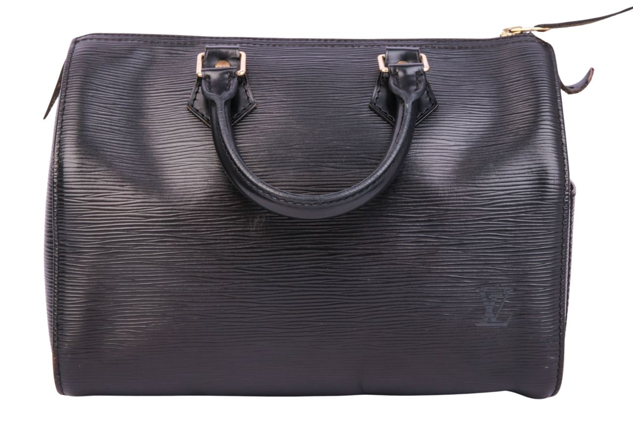 Louis Vuitton Speedy 25 Epi Leder Schwarz