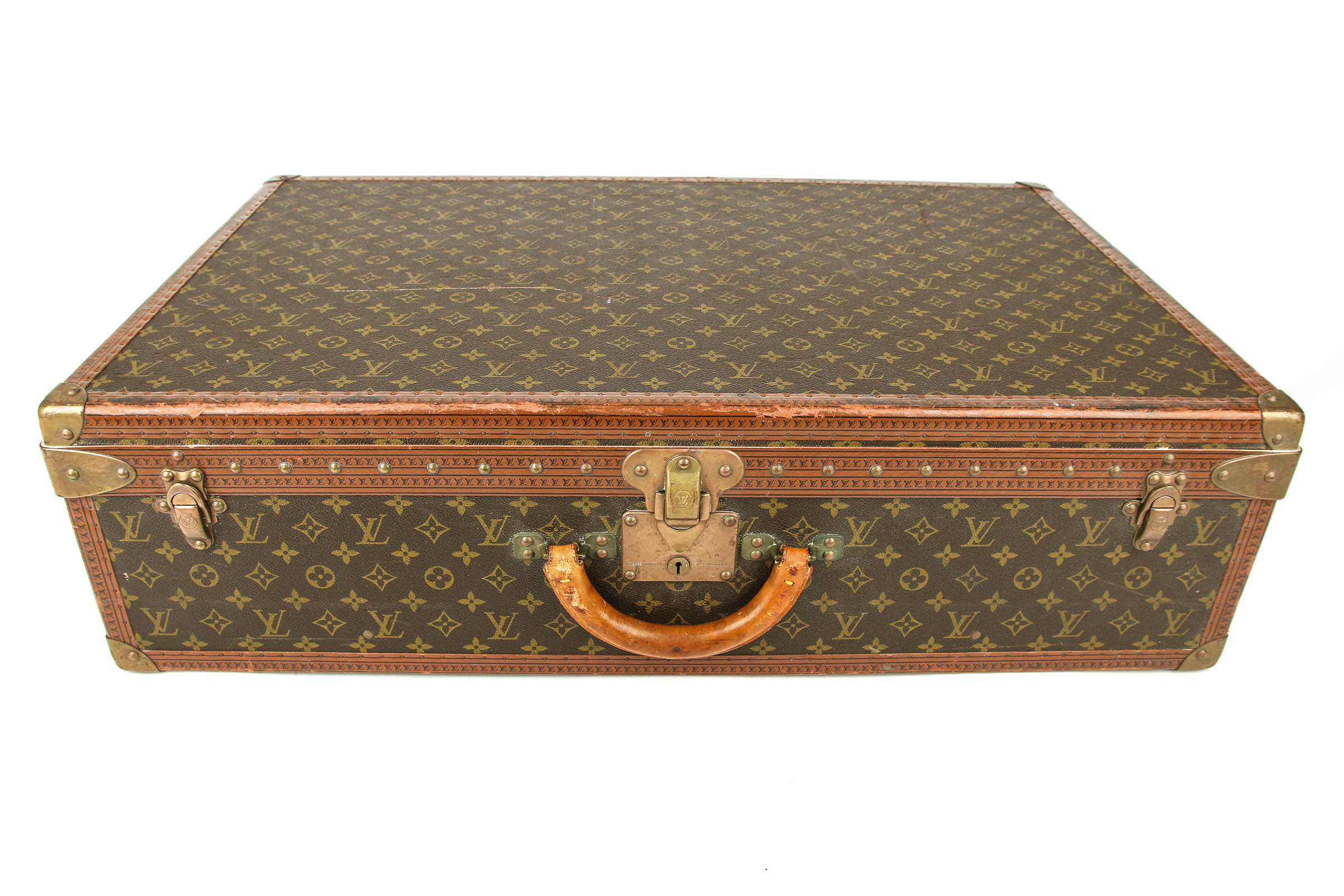 Louis Vuitton Bisten Suitcase 80 Monogram Canvas Luxussachen Com