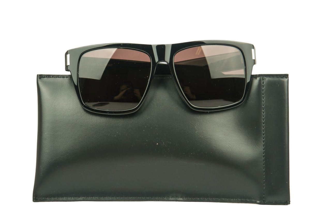 Saint Laurent Sonnenbrille Schwarz