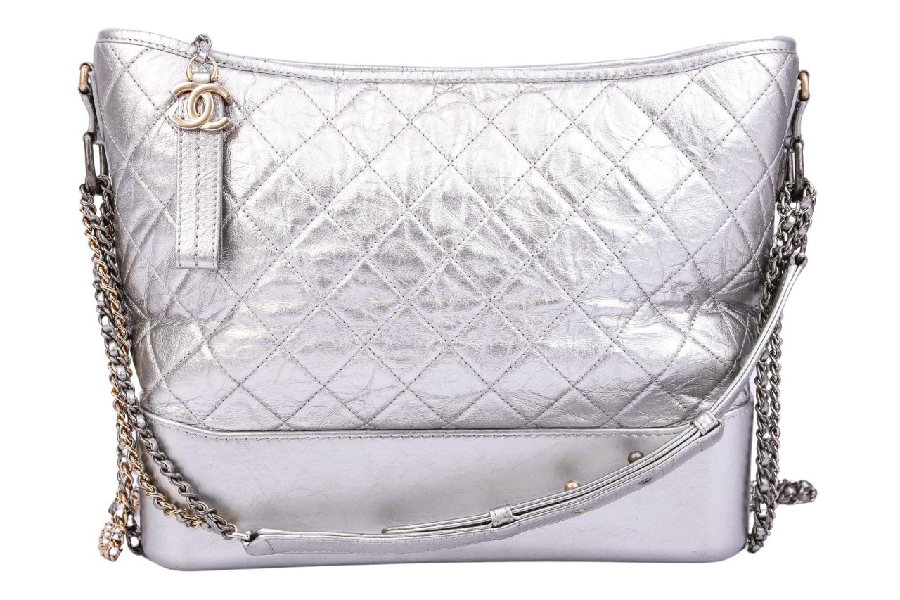 Chanel Gabrielle Medium Silber