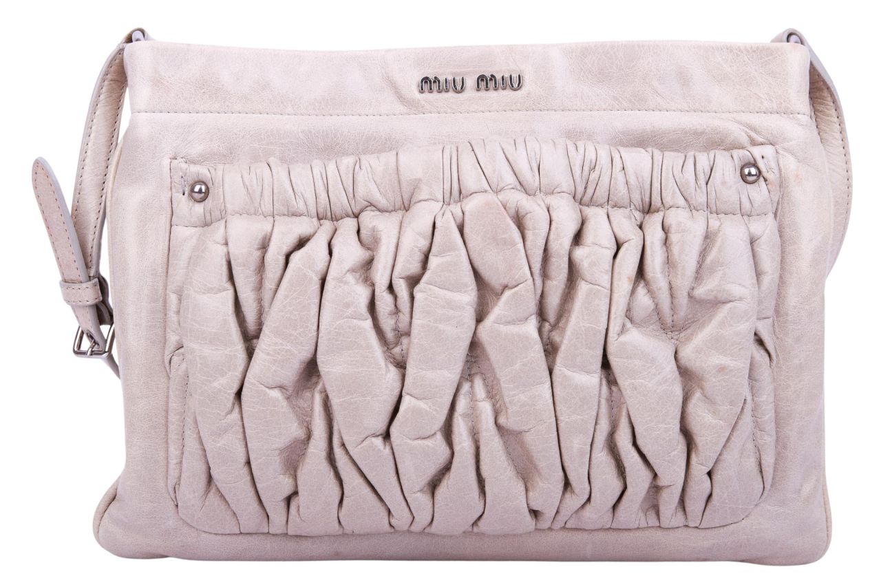 Miu Miu Matelassé Bag Salbeigrün