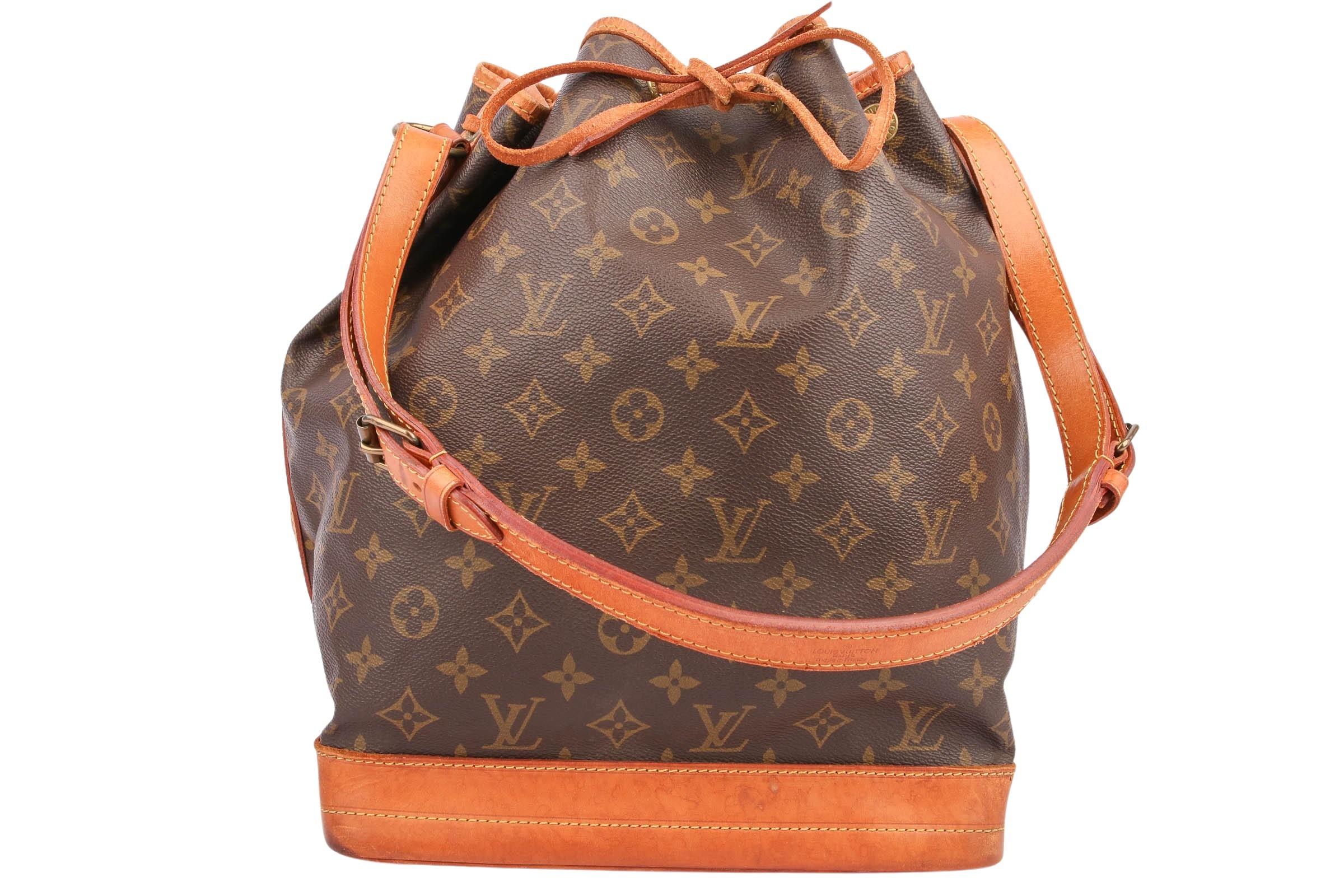 Brown Louis Vuitton Monogram Noe GM Bucket Bag, Louis Vuitton 1993  pre-owned monogram Sac Polochon travel bag