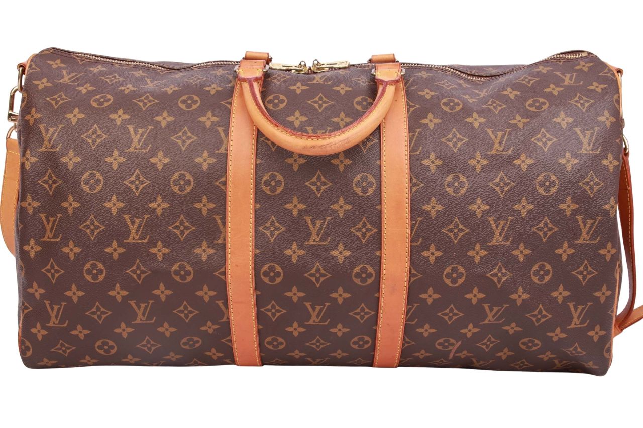 Louis Vuitton Keepall 55 Bandoulière Monogram Canvas