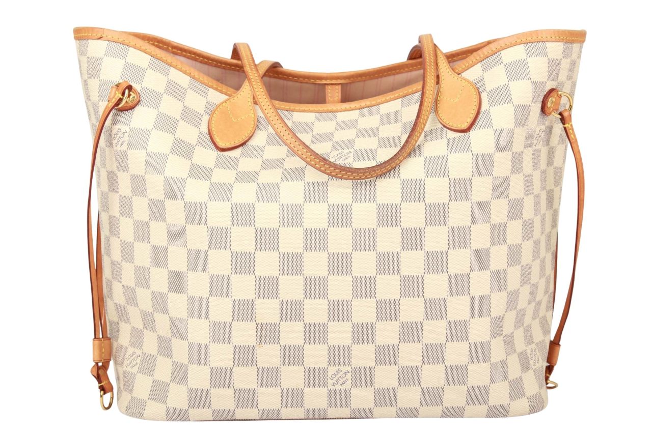 Louis Vuitton Neverfull MM Damier Azur Inkl. Pochette