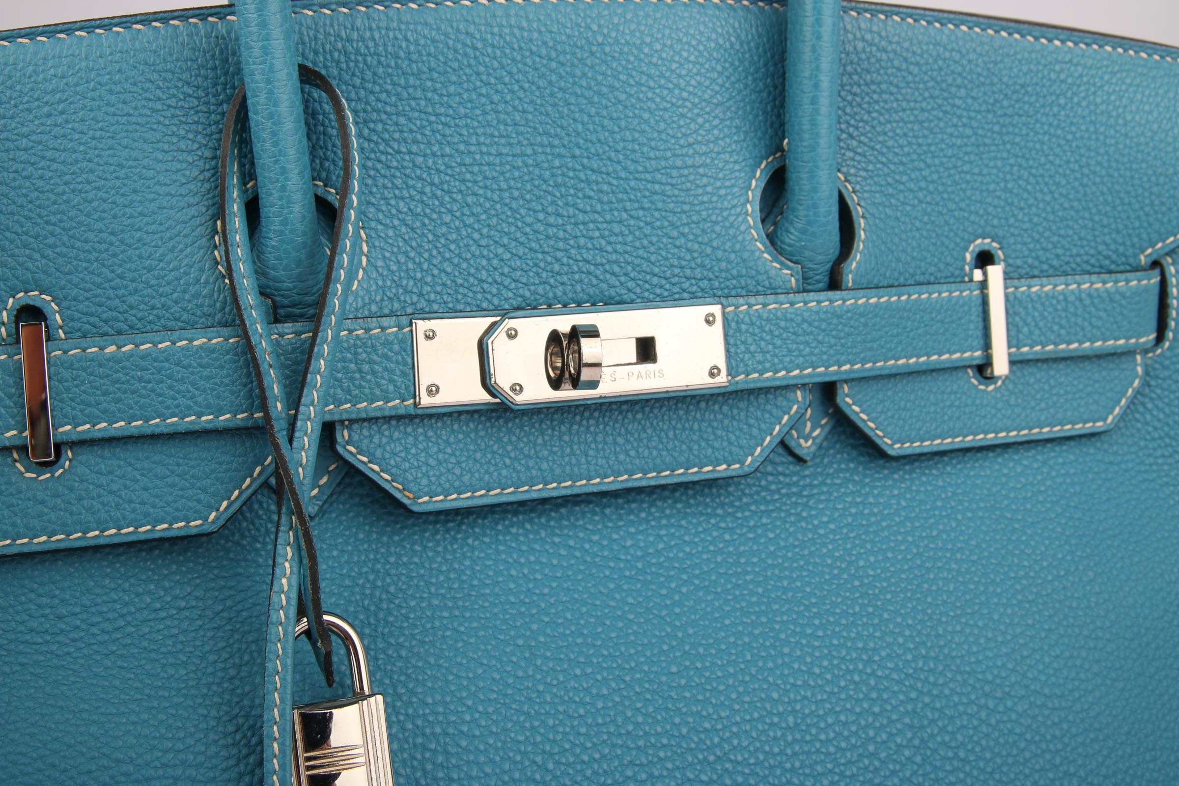 Hermès Blue Jean Togo Birkin 35 Palladium Hardware, 2010 — Shreve, Crump &  Low