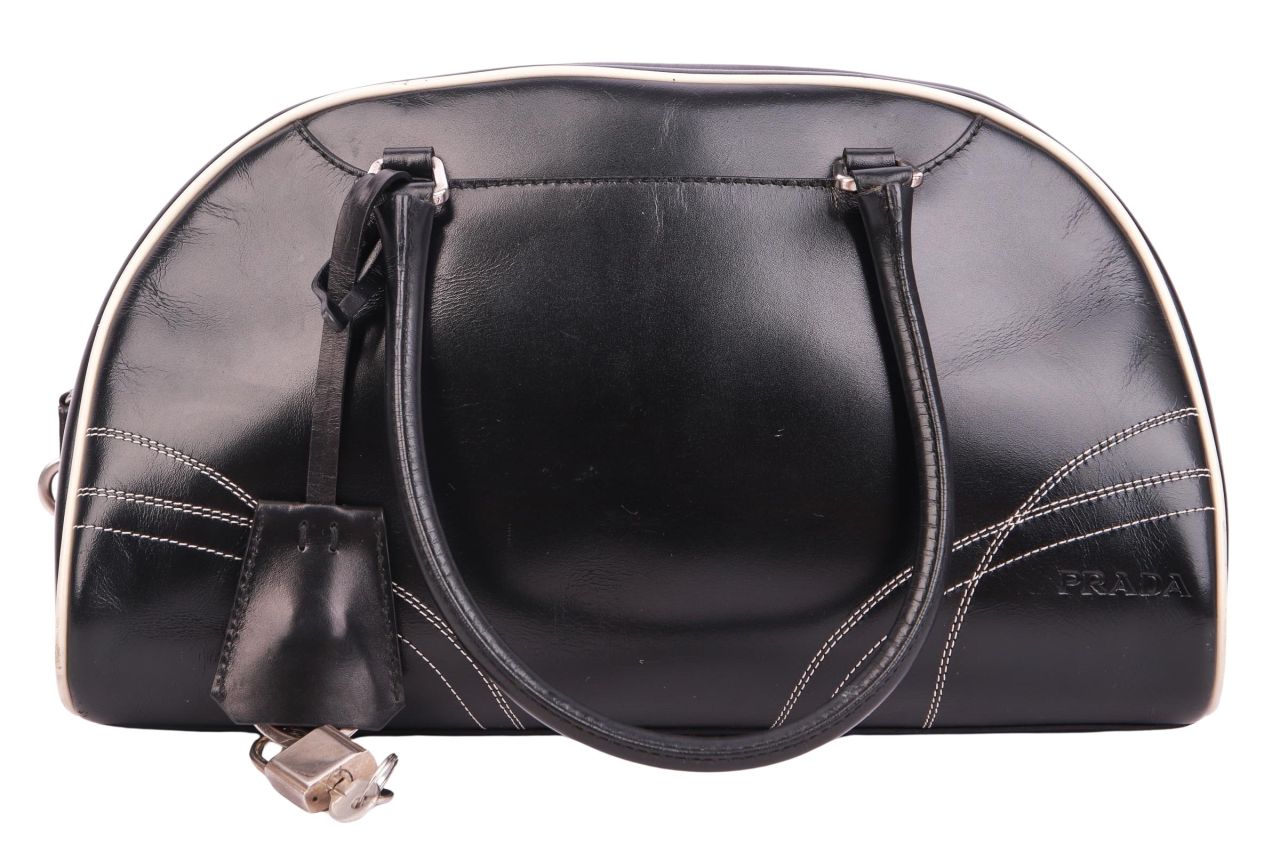 Prada Bowling Bag Schwarz