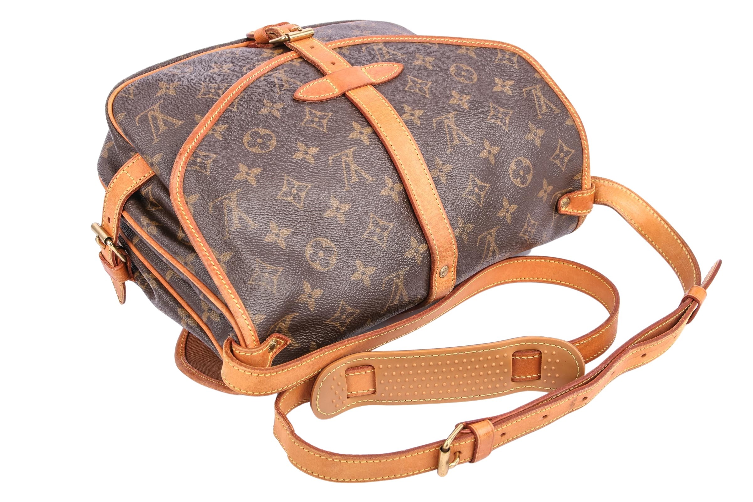 LOUIS VUITTON Monogram Canvas Saumur 30 Shoulder Bag