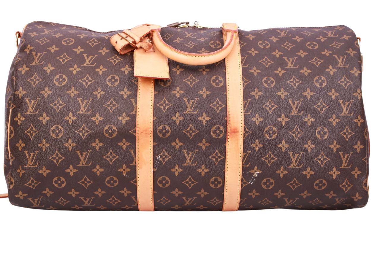 Louis Vuitton Keepall 55 Bandoulière Monogram Canvas