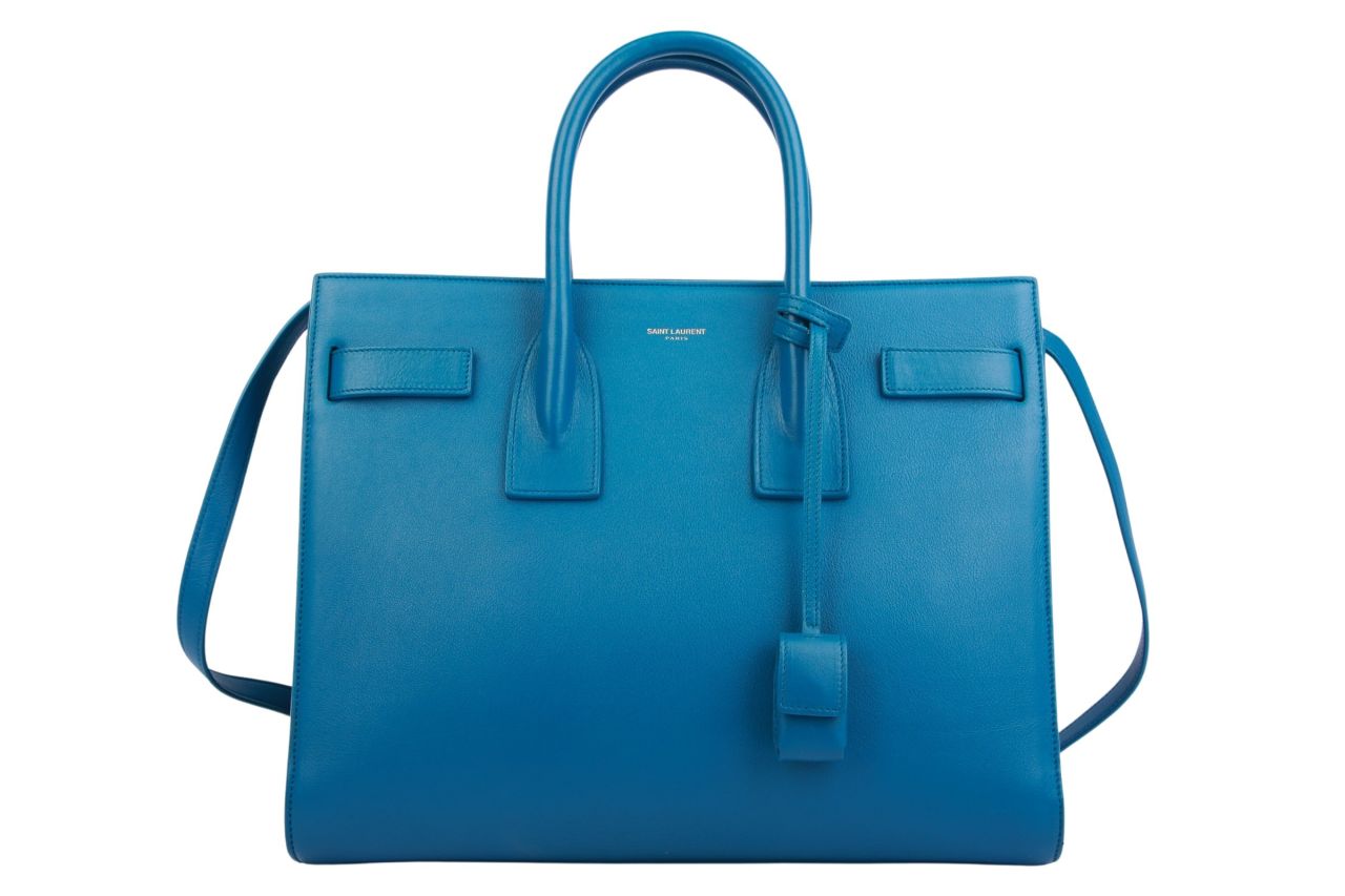 Saint Laurent Sac de Jour Blau