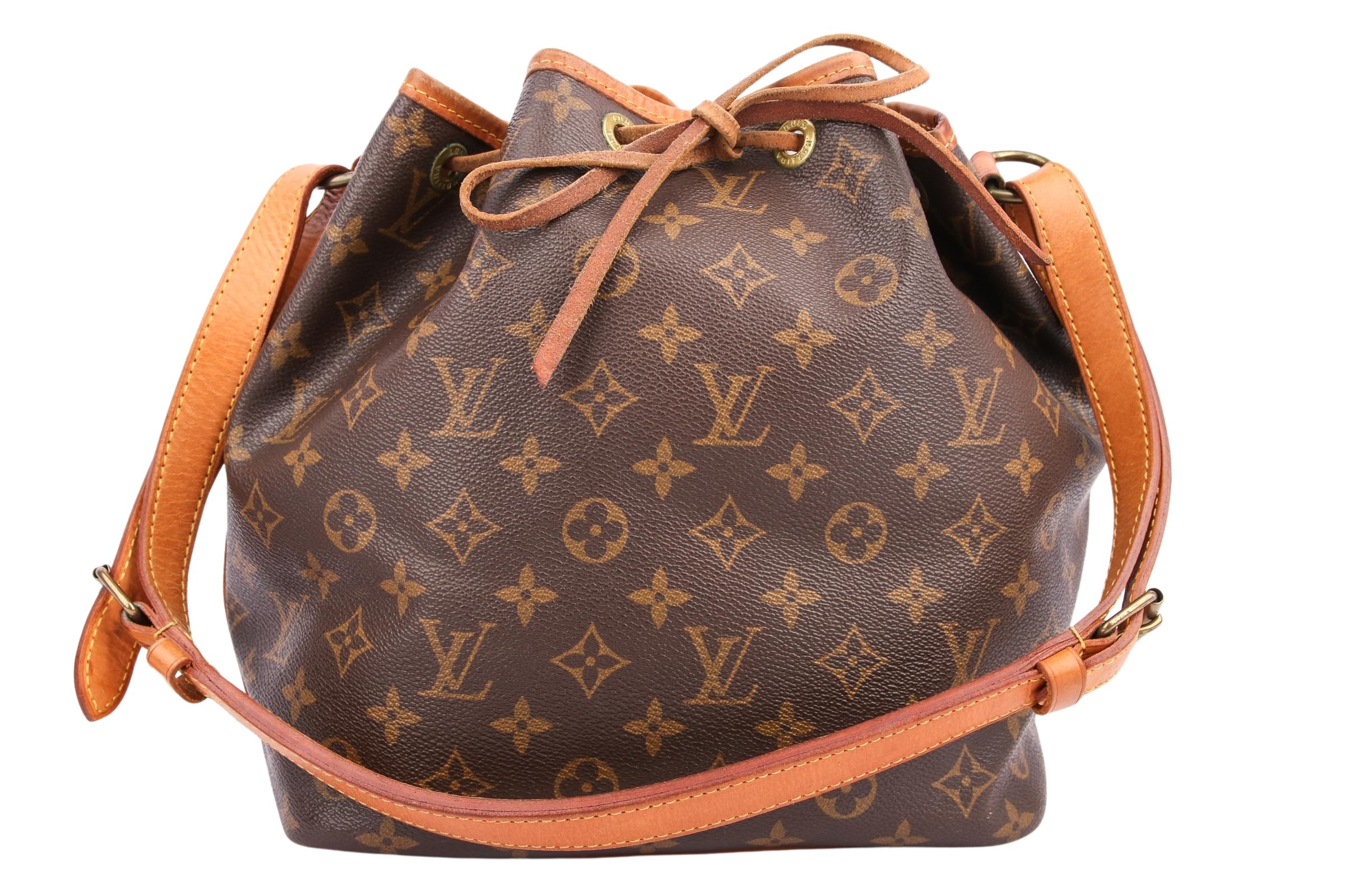 LOUIS VUITTON Shoulder Bag M42226 Petit Noe Monogram canvas Brown Wome –