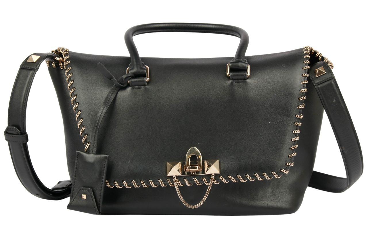 Valentino Garavani Demilune Small Schwarz