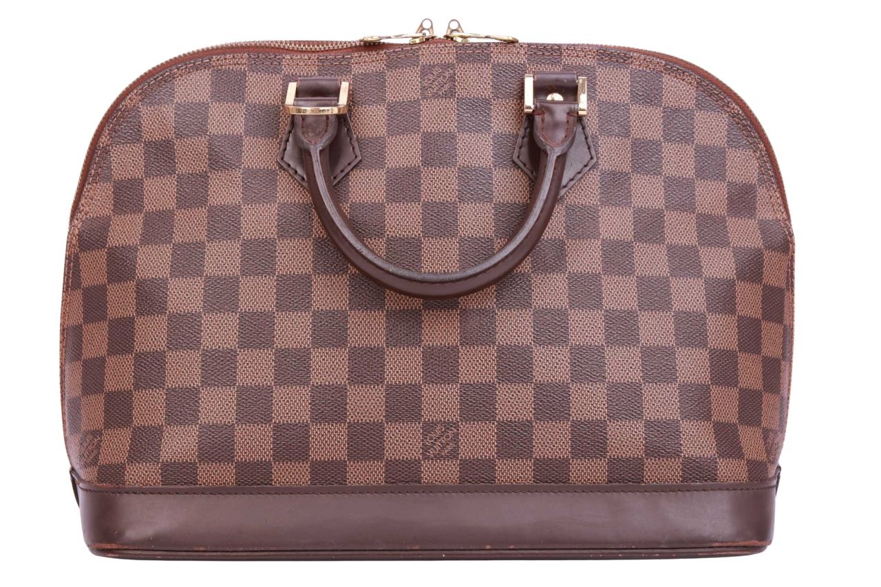 Louis Vuitton Alma MM Damier Ebene Canvas