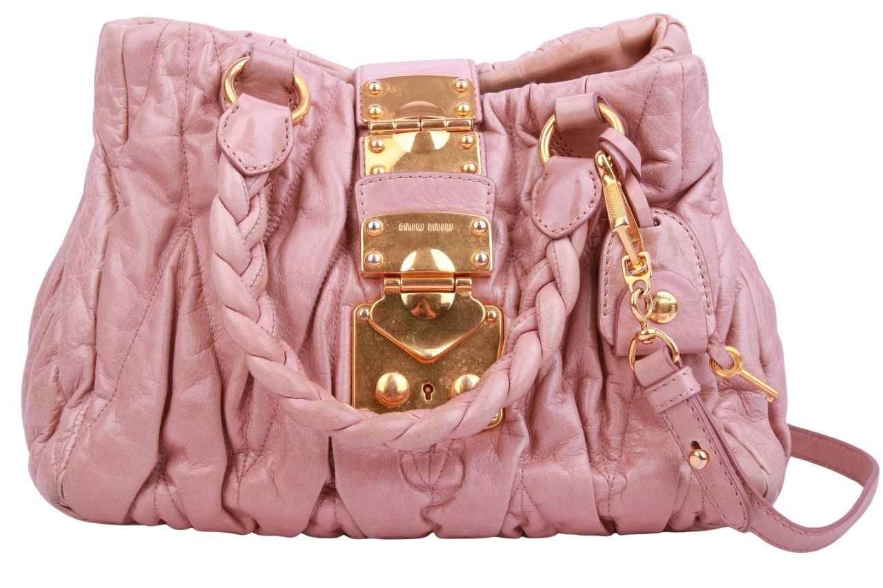 Miu Miu Matelassé Bag Altrosa