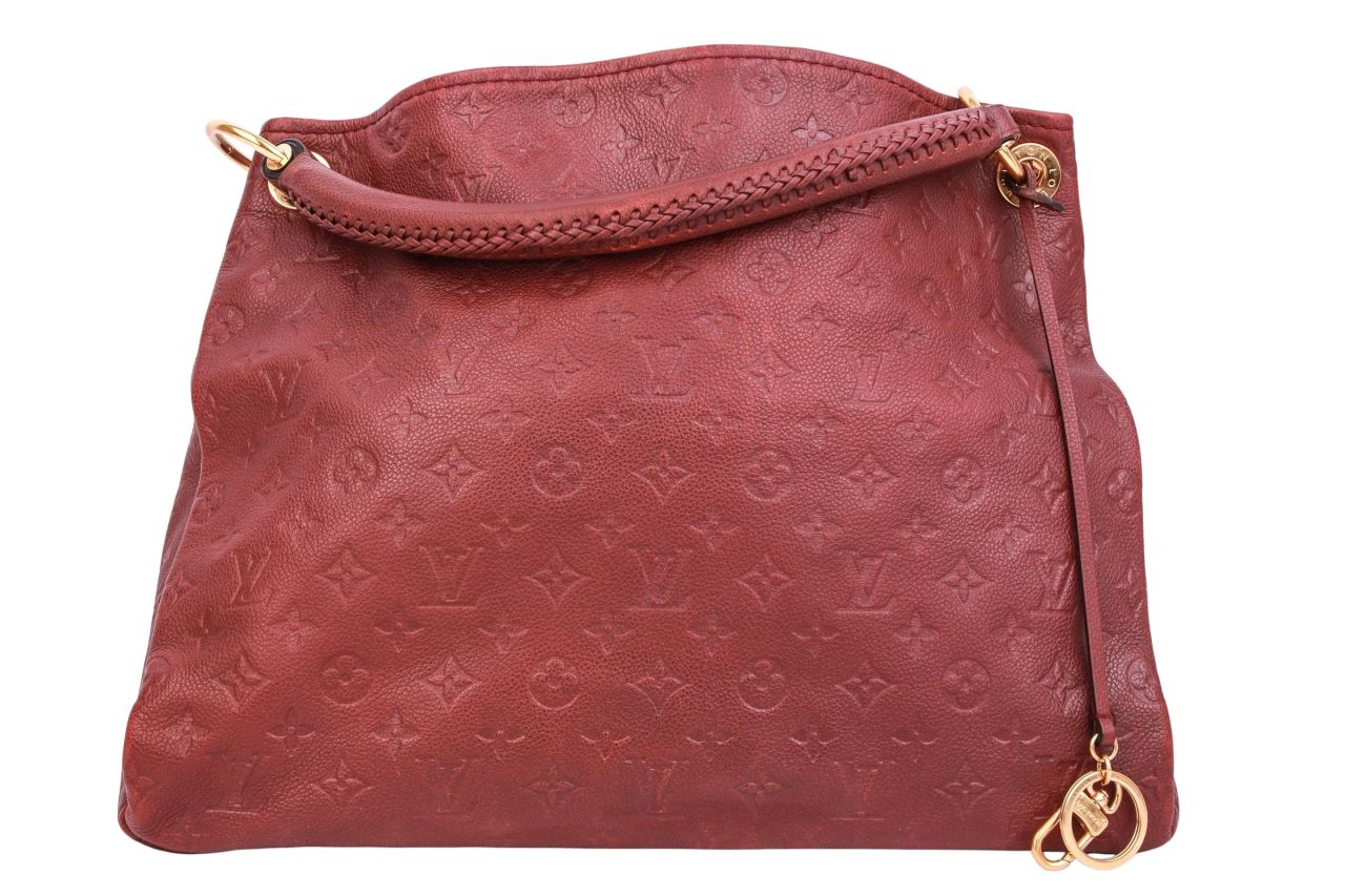 Louis Vuitton Artsy MM Monogram Empreinte Burgunder