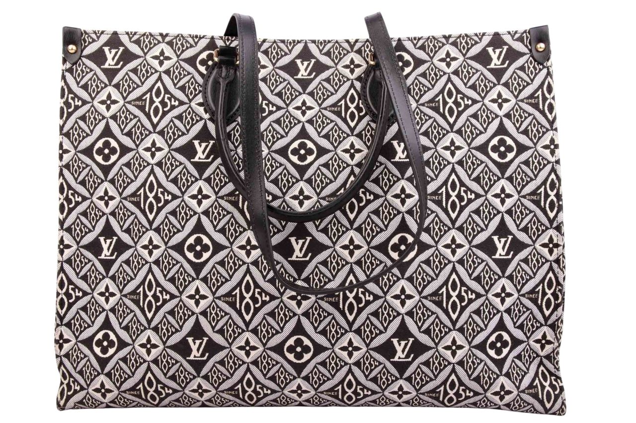 Louis Vuitton On The Go GM Jacquard Tote Bag