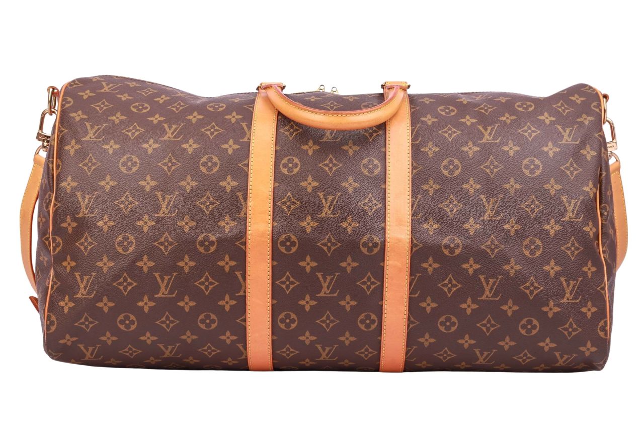 Louis Vuitton Keepall 55 Bandoulière Monogram Canvas