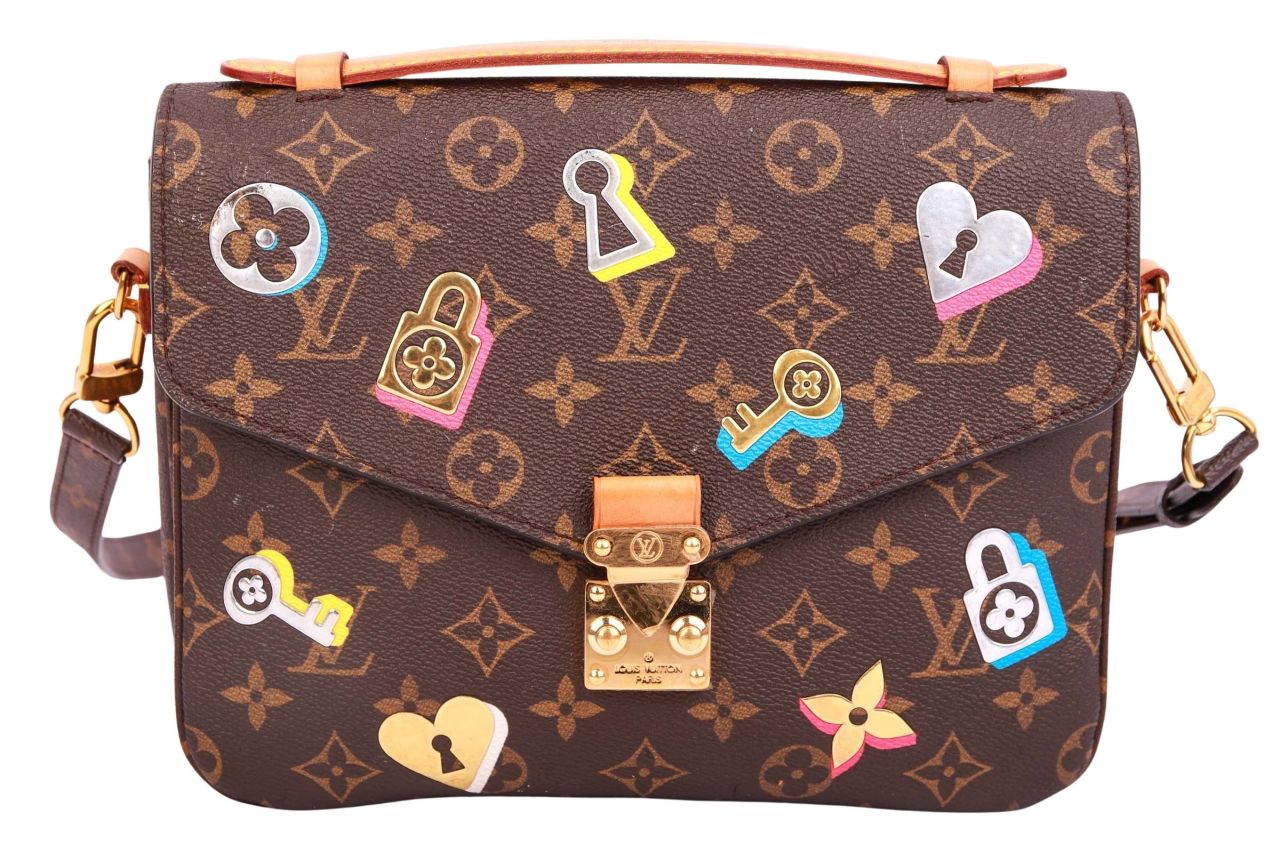 Louis Vuitton Love Lock Metis Pochette Monogram Canvas