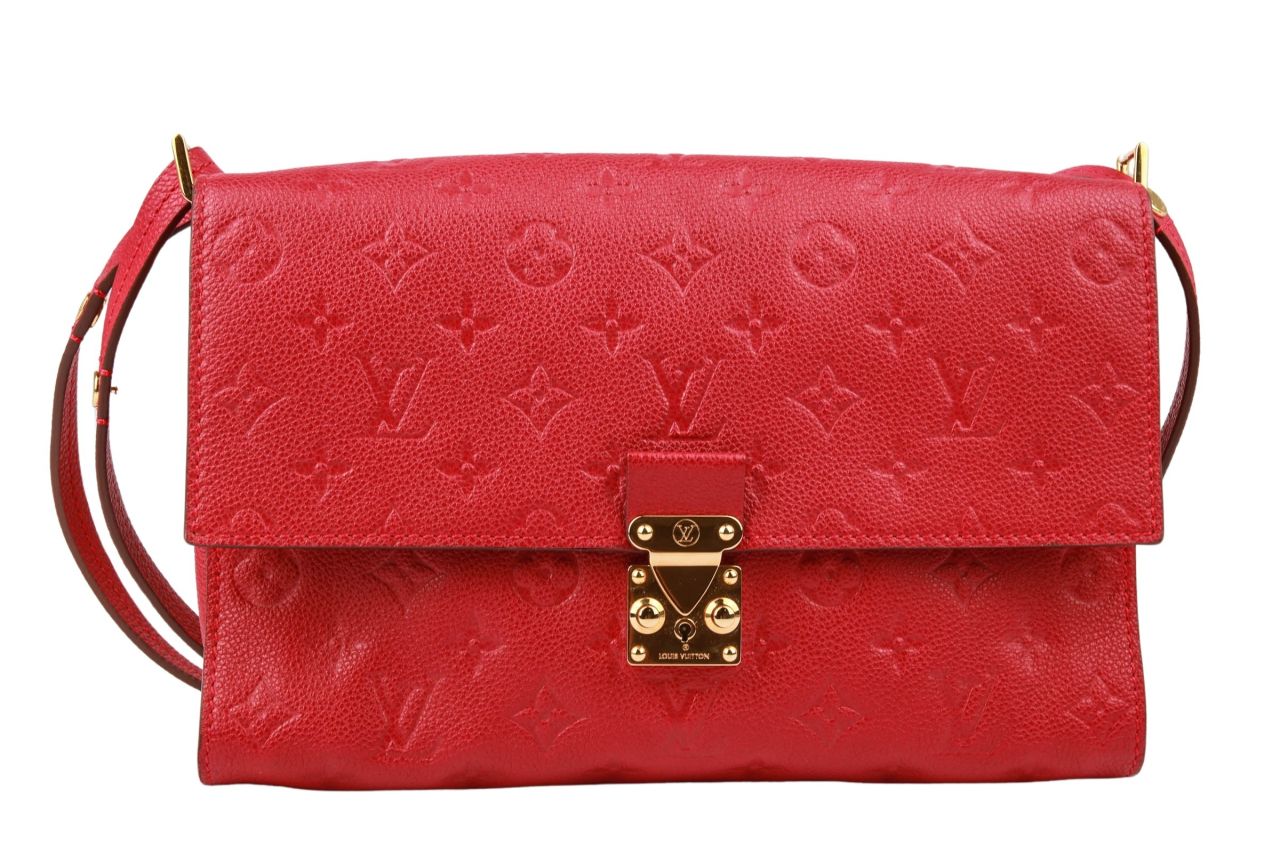 Louis Vuitton Fascinante Monogram Empreinte Rouge