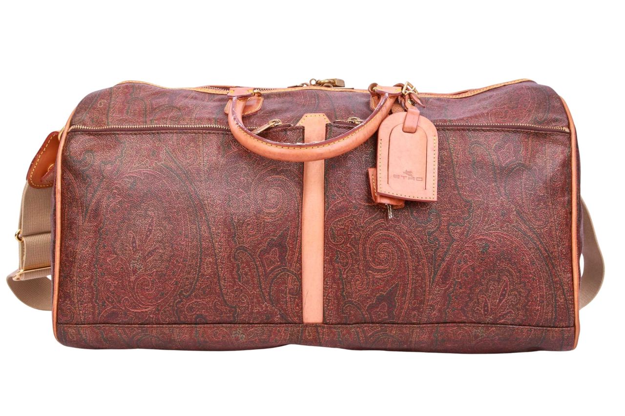 Etro Reisetasche Paisley Design Inkl. Schulterriemen