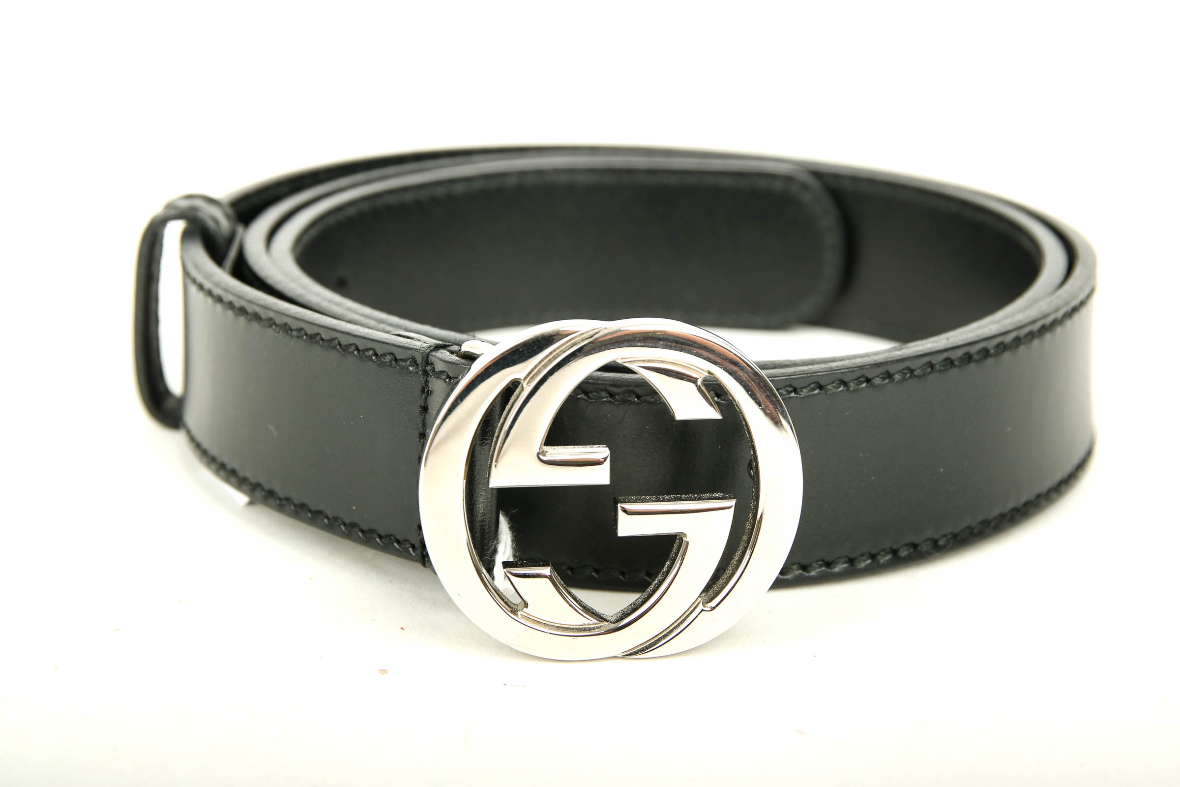 Gucci Belt With Gg Buckle Black Luxussachen Com