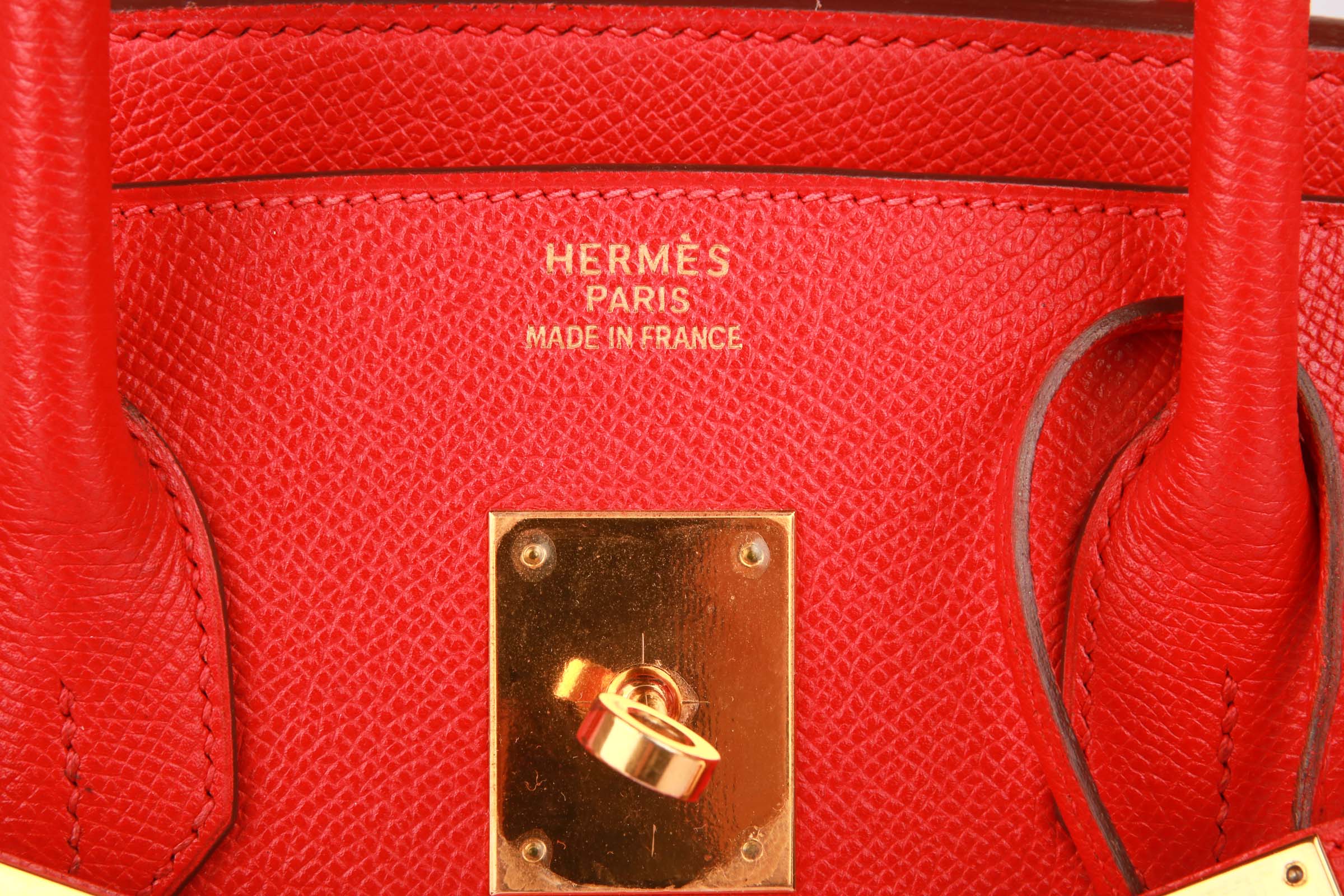 Hermes Birkin 35 😍 Rouge Casaque Epsom in PHW