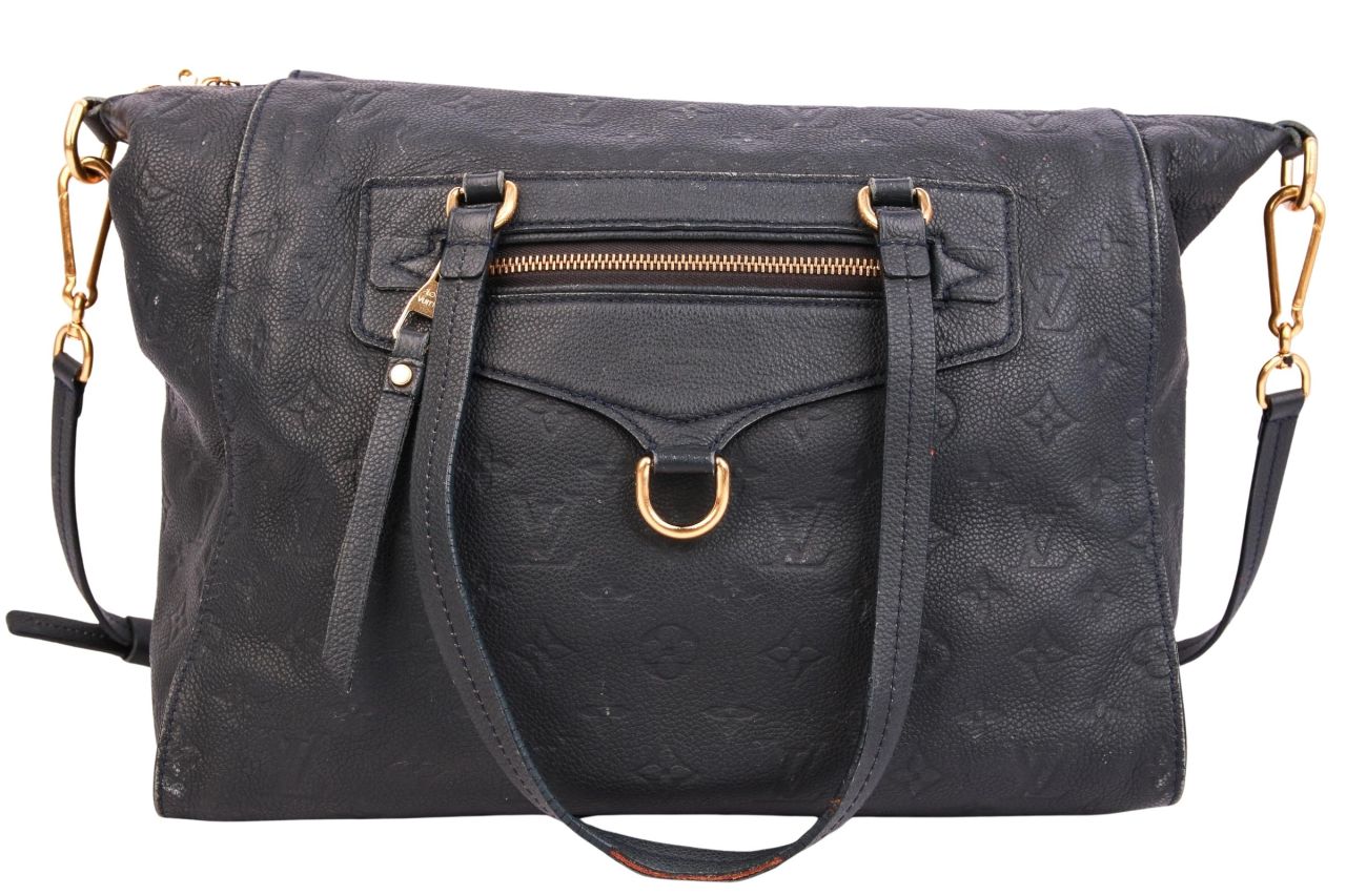 Louis Vuitton Lumineuse PM Monogram Empreinte Dunkelblau