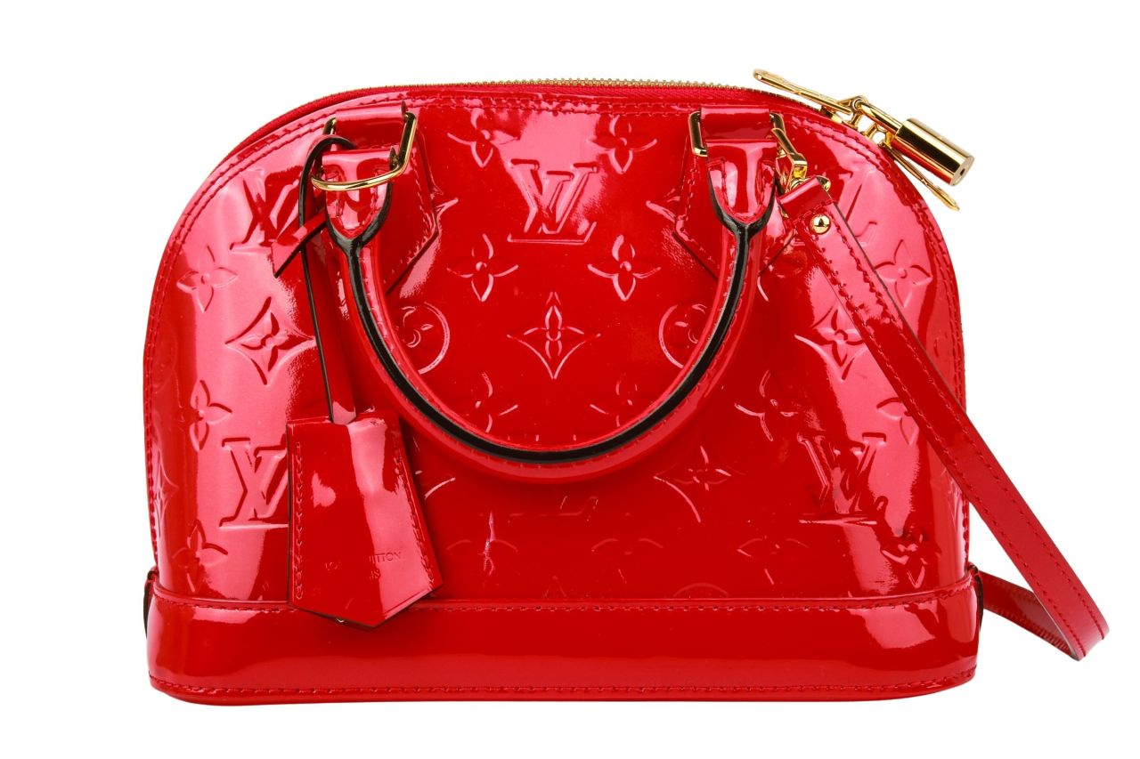 Louis Vuitton Alma BB Monogram Vernis Rot