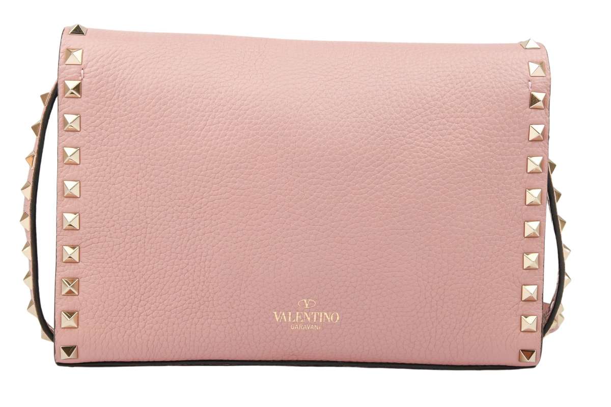 Valentino Garavani Rockstud Crossbody Bag Rosa Luxussachen