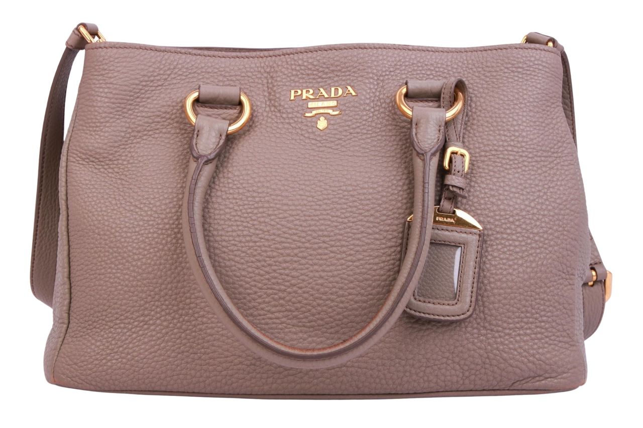 Prada Vitello Daino Tasche Grau