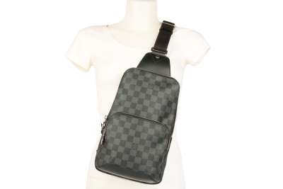 Louis vuitton avenue sling bag damier graphite on sale